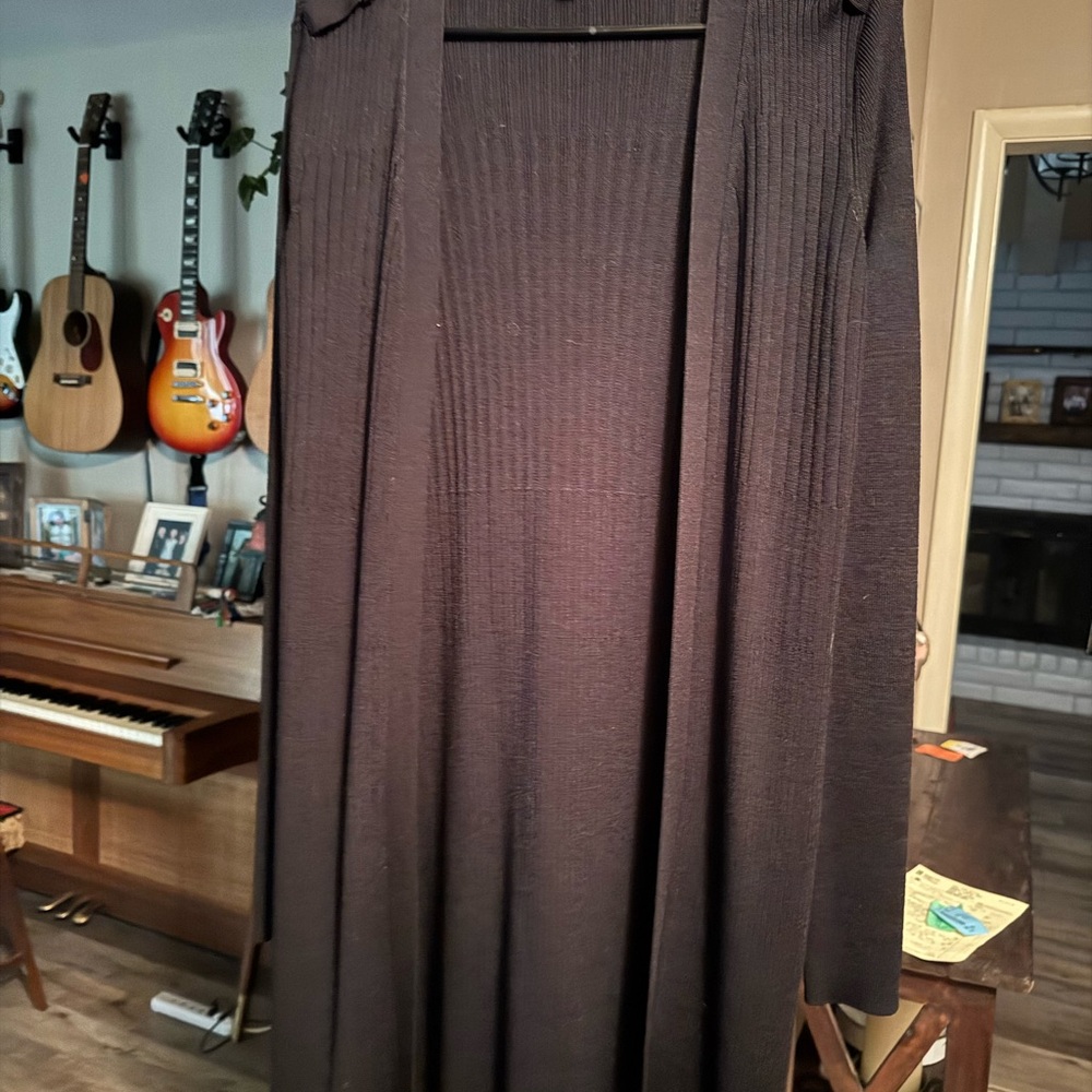 White House Black Market Black Cardigan